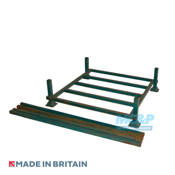 Used Metal Post Pallet With Demountable Legs